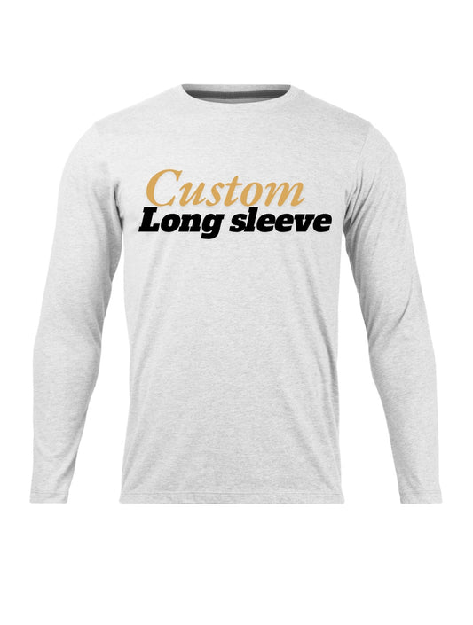 Custom Long Sleeve Tshirt